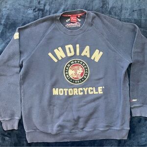 Indian Motorcycle Navy Crewneck Men’s